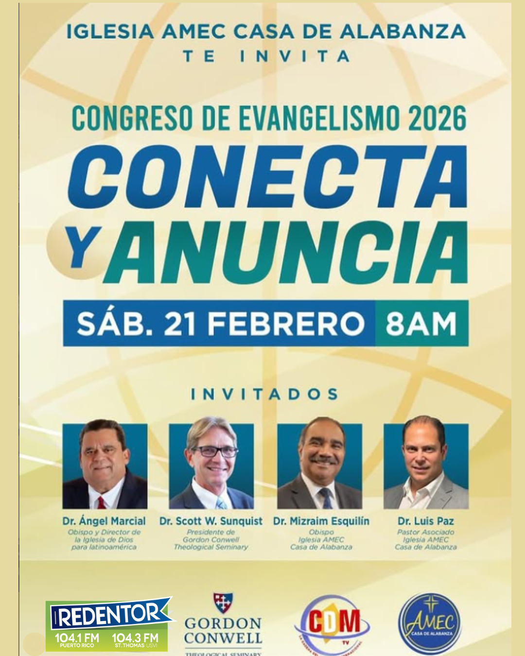 CONECTA Y ANUNCIA: Congreso de Evangelismo 2026